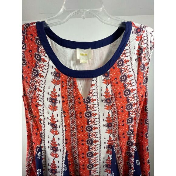 Maeve Anthropologie Canadice Patchwork Swing Dress Size S - Picture 3 of 12